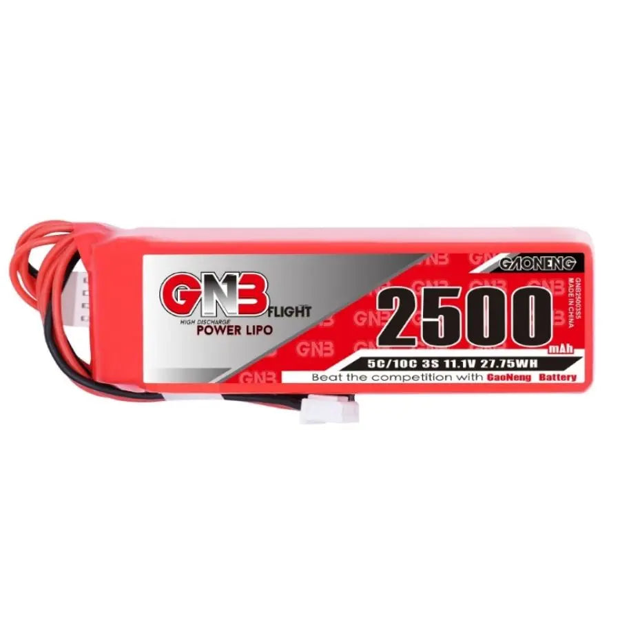 Batterie GNB 2500mAh 11,1V 3S - Pour radio X9D (FUTABA, XH2.54 et JST)