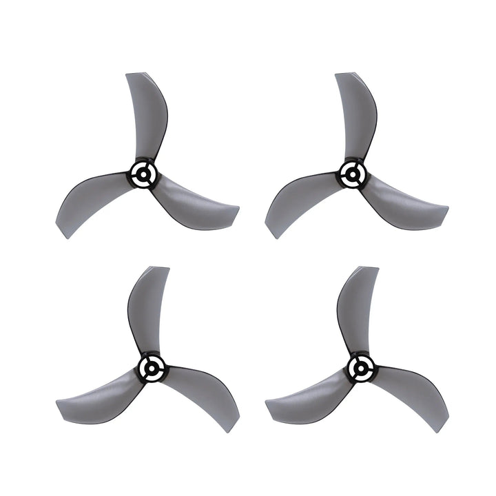 NewBeeDrone Azi 1615-3 / 1,6" Tri-Blade Micro/Whoop FPV Drone Props pour arbre de 1 mm (lot de 8) - Choisissez la couleur