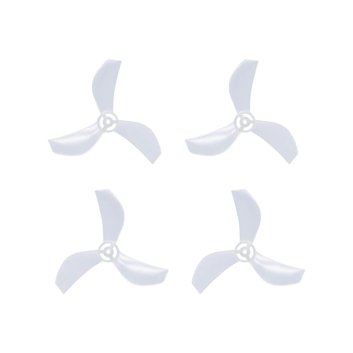 Hélices micro NewBeeDrone Azi (Tri Blade) de 31 mm y eje de 0,8 mm (4 CCW + 4 CW)