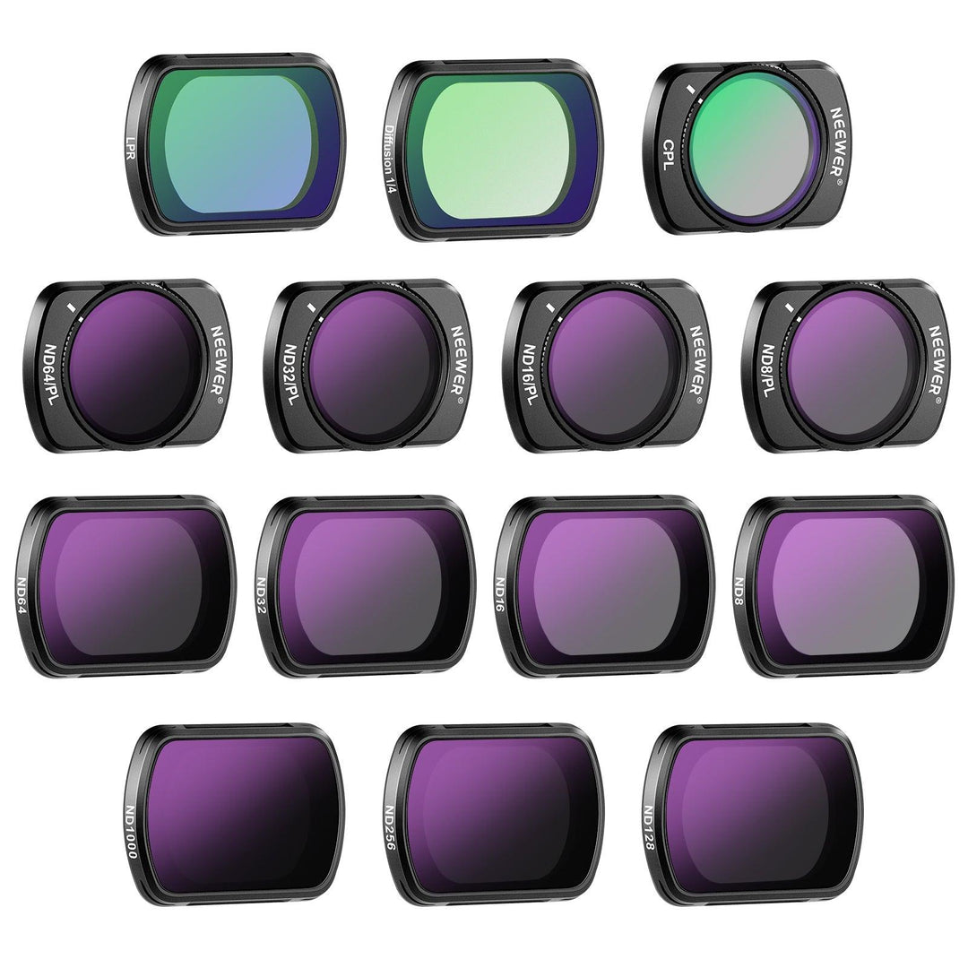 NEEWER Lot de 14 filtres magnétiques ND et CPL et filtres à effets pour DJI OSMO Pocket 3
