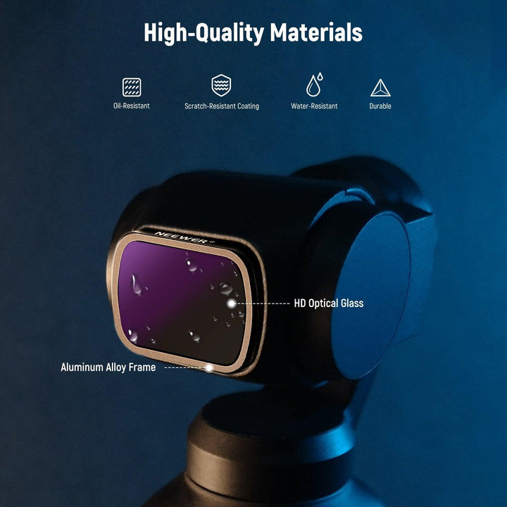 Kit de filtro de lente magnético NEEWER para cámara de bolsillo DJI Osmo