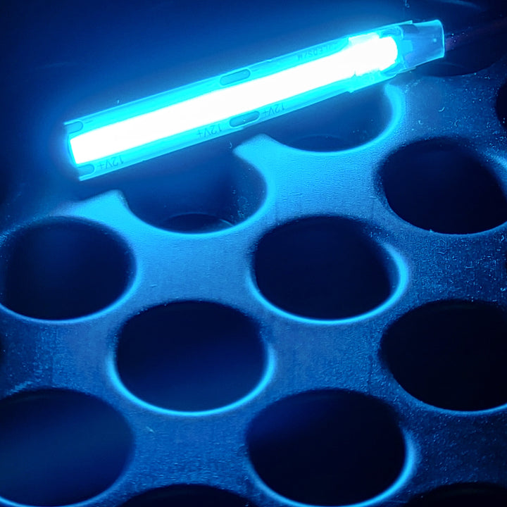 Paquete combinado de luces LED COB y cables de carrera para cuadros HeavyMetal (elija el color)