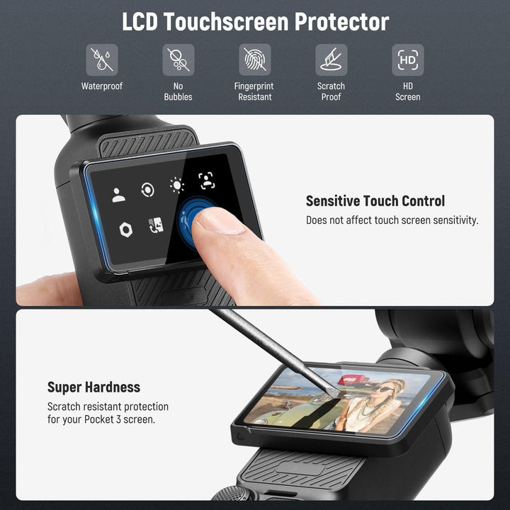 Filtro difusor magnético negro NEEWER FL-47 de 1/4" para DJI OSMO Pocket 3