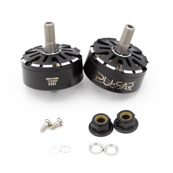 Lot de 2 sonnettes à moteur LED Pulsar - 2207