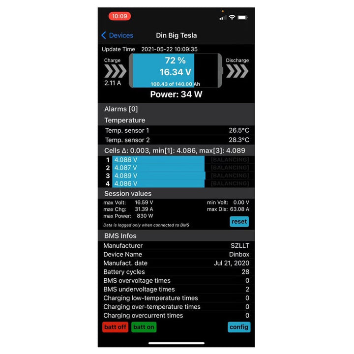 Chargeur de batterie sur le terrain DinBox RC V2 par DinDrones