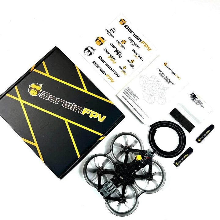 DarwinFPV BNF CineApe25 4S Analog 2.5" Cinewhoop Quad - Choisissez votre récepteur