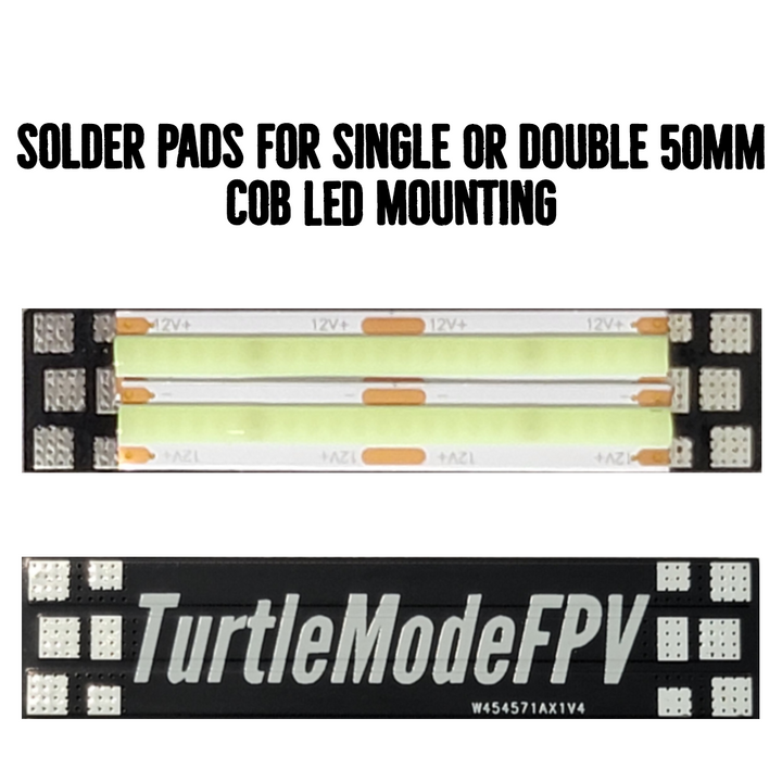 Paquete combinado de luces LED COB y cables de carrera para cuadros HeavyMetal (elija el color)