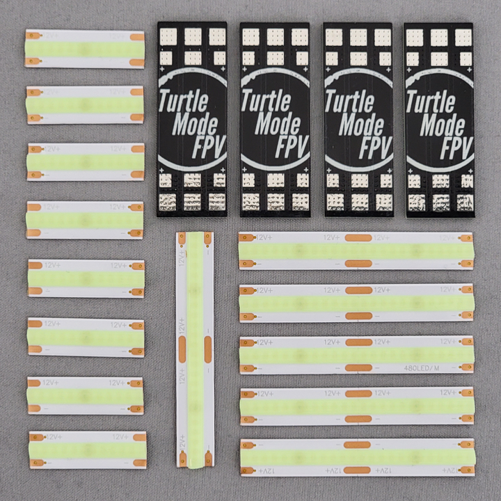 Pack combiné de câbles de course COB LED / V2 PRO - Pour cadre HeavyMetal PRO - (Choisissez la couleur)