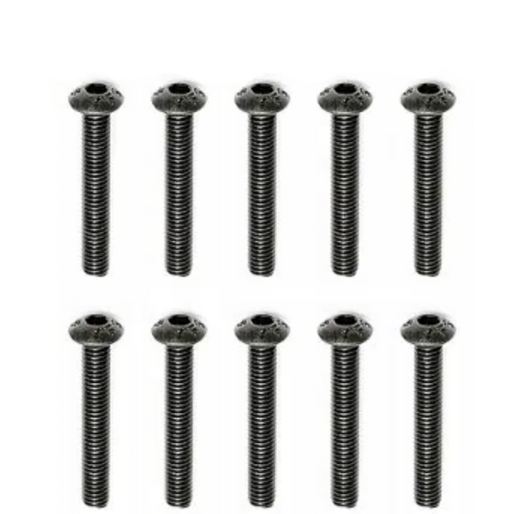 Tornillos de cabeza avellanada M3×20 mm (paquete de 10)