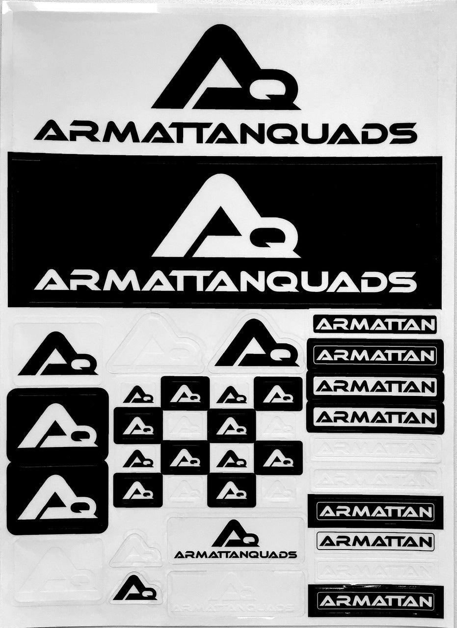 Feuille d'autocollants Armattan