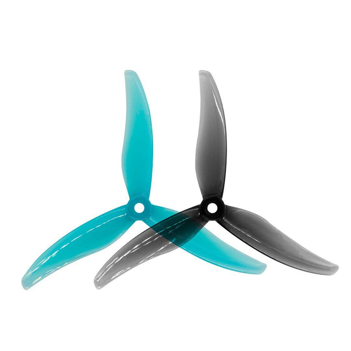 Hélice durable à trois pales Gemfan Hurricane 5536 de 5,5 pouces (2CW + 2CCW) - Choisissez la couleur