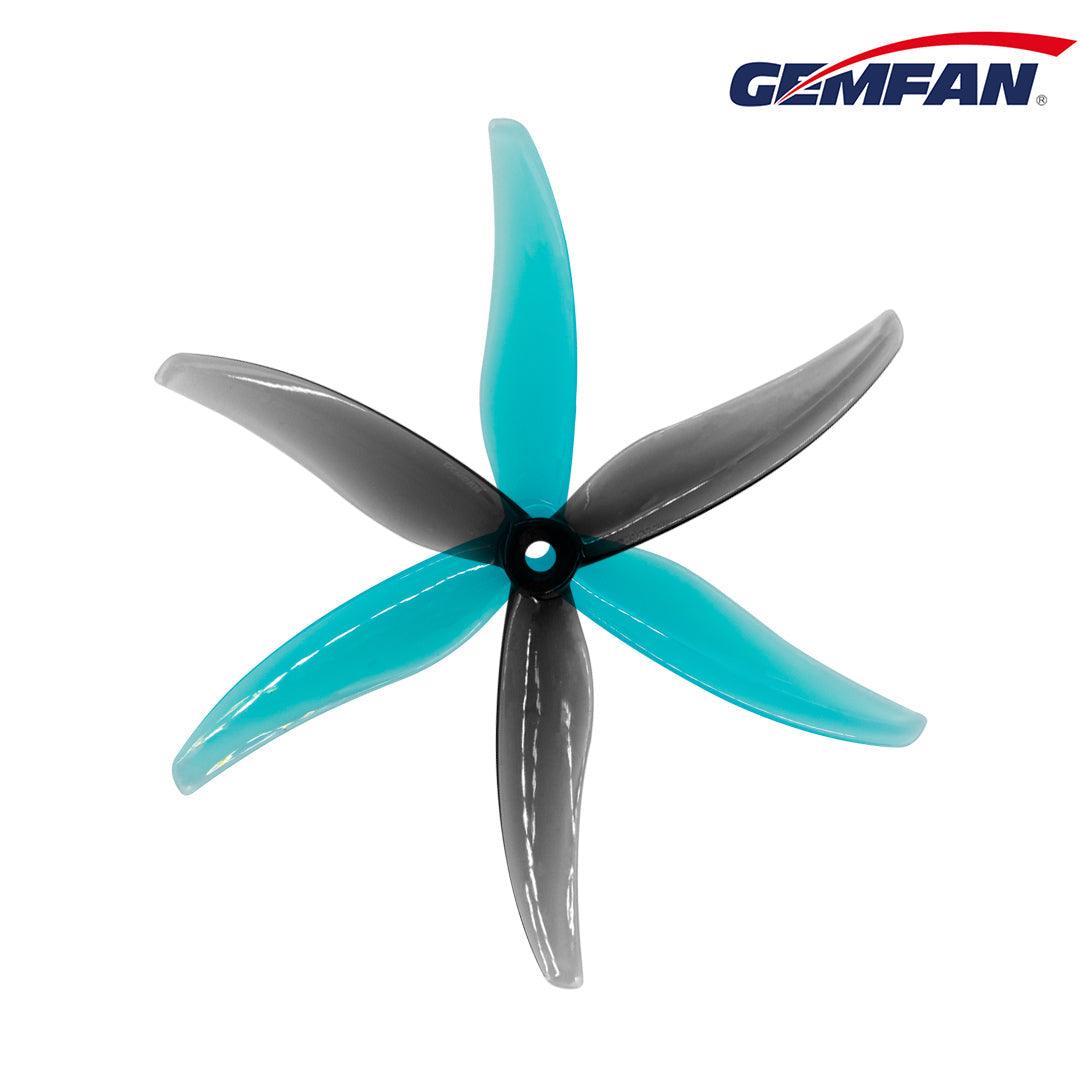 Hélice durable à trois pales Gemfan Hurricane 5536 de 5,5 pouces (2CW + 2CCW) - Choisissez la couleur