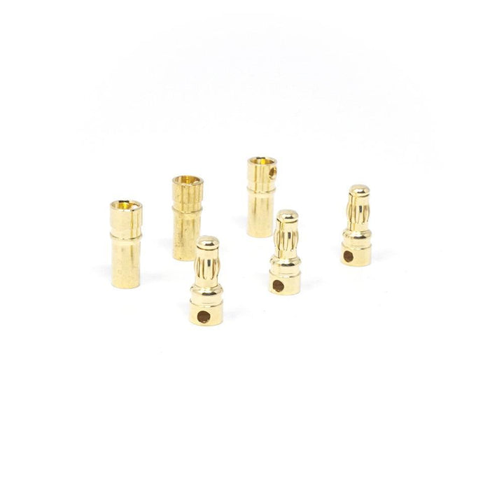 Lot de 3 connecteurs bananes Gold Bullet - Choisissez votre taille