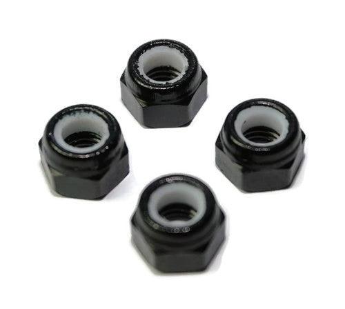 Écrous de sécurité Nylock en aluminium M5 - CW - (4 pièces)