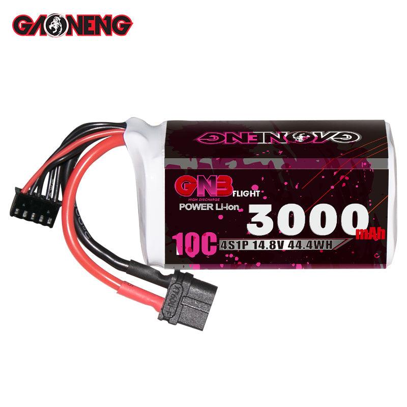 Pack de batterie lithium-ion GNB 3000 mAh 14,8 V 4 S 10 C 18650 SONY VTC6 FPV longue portée