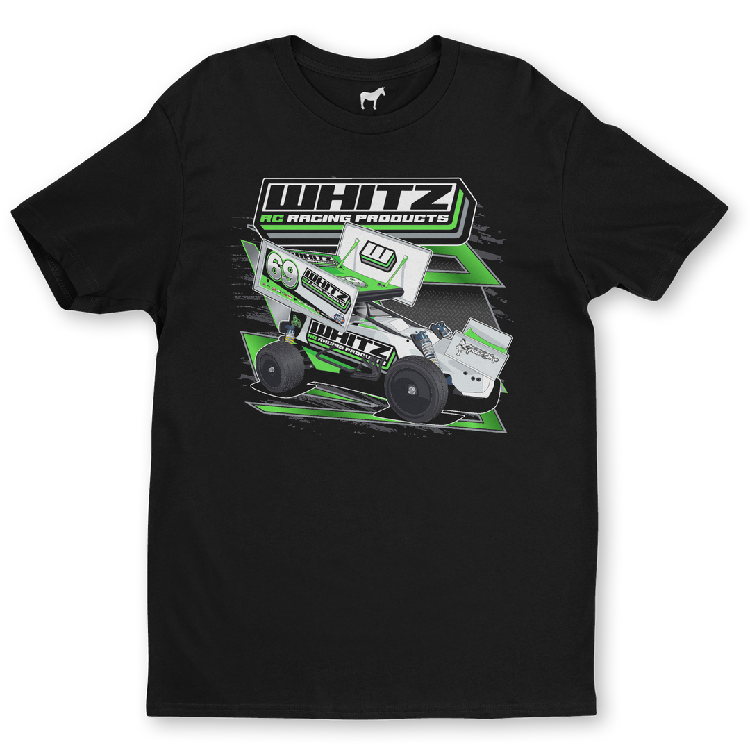 Whitz Racing #DirtOval T-Shirt (Black)