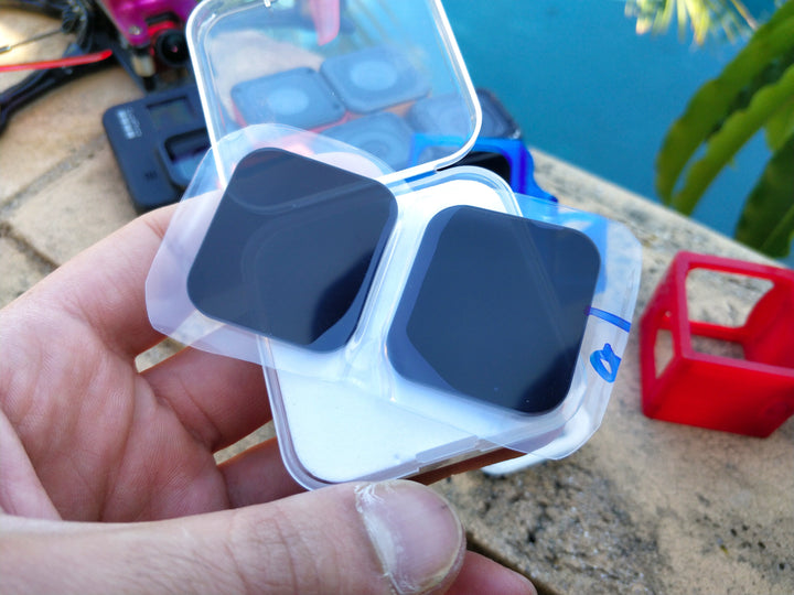 Filtre ND pour GoPro et autres caméras - ND16 - Lot de 2