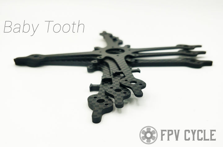 Cuadro FPVCycle BabyTooth (ELIGE EL GROSOR)