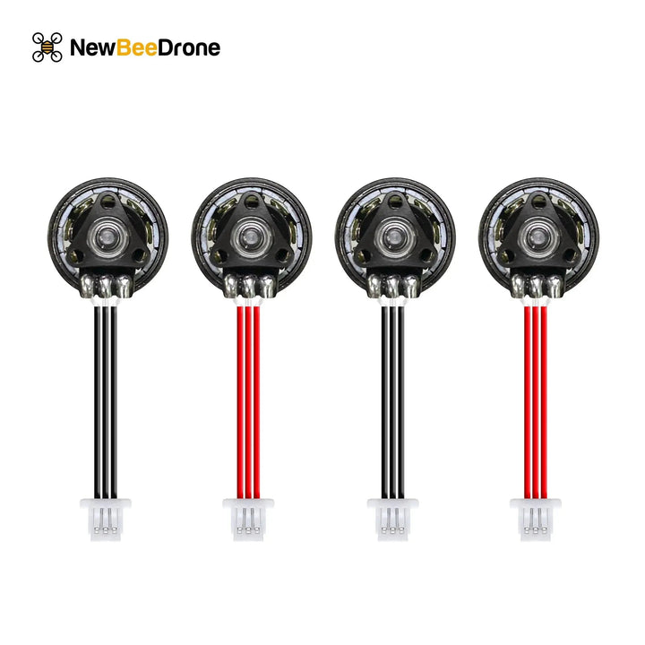 NewBeeDrone Flow 0802 Dual Ball Bearing Whoop Motor 13000KV (Set of 4)