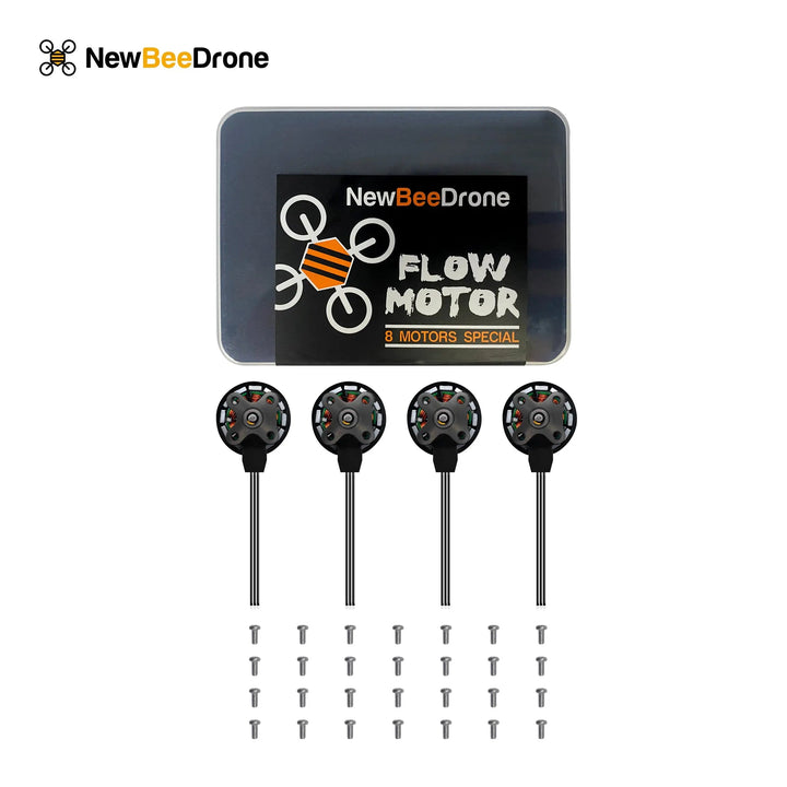 Moteur NewBeeDrone FLOW 1404 4000KV - Support en T (lot de 4)