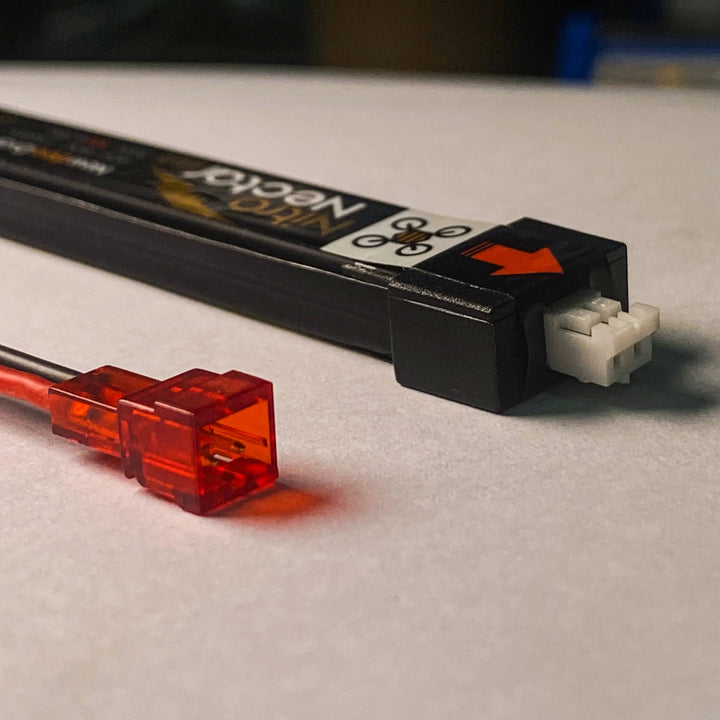 Conector Nectar Gold de NewBeeDrone: cable de batería PH2.0 con clavija sólida bañado en oro x5