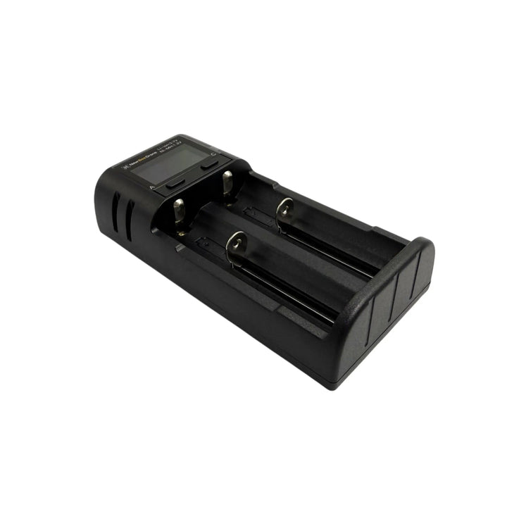 NewBeeDrone Nectar Injector Cylindro Charger – Dual-Slot USB-C Charger for 18650/21700 & NiMH/NiCD