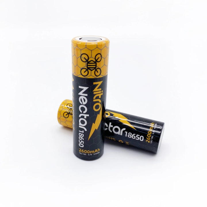 Lot de 2 cellules lithium-ion NewBeeDrone Nitro Nectar 18650