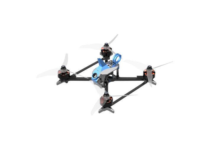 Cuadro de carreras DinDrones OZR-5X de 5"