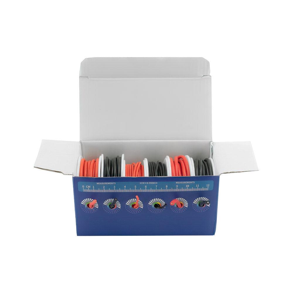 RDQ Silicone Wire 6 Roll Build Kit - Power Pack