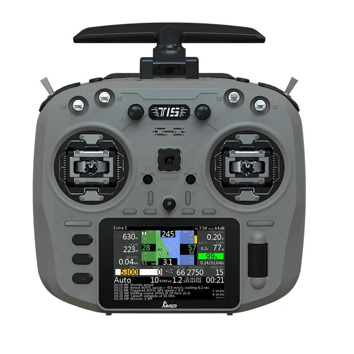 Émetteur radio Jumper T15 ELRS 2,4 GHz avec écran tactile 3,5" + cardans Hall - Choisissez la couleur
