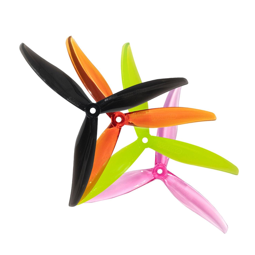 Gemfan x Street League 7043-3 / 7" Tri-Blade FPV Spec Drone Racing Props (4 Pack) - Choose Color