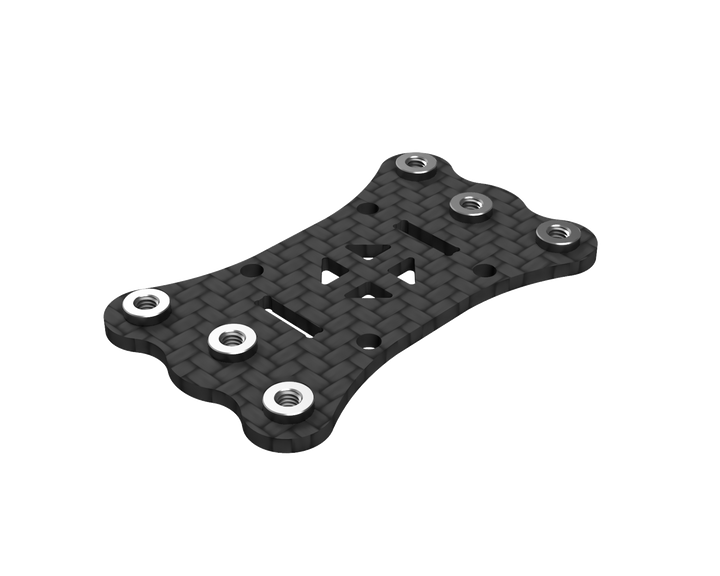 DinDrones Typhon V7 T700 - plates