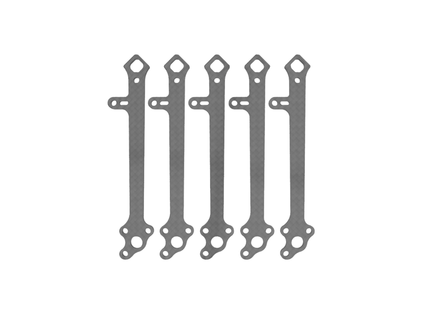 DinDrones OZR-5X - set of arms (5pcs) at WREKD Co.