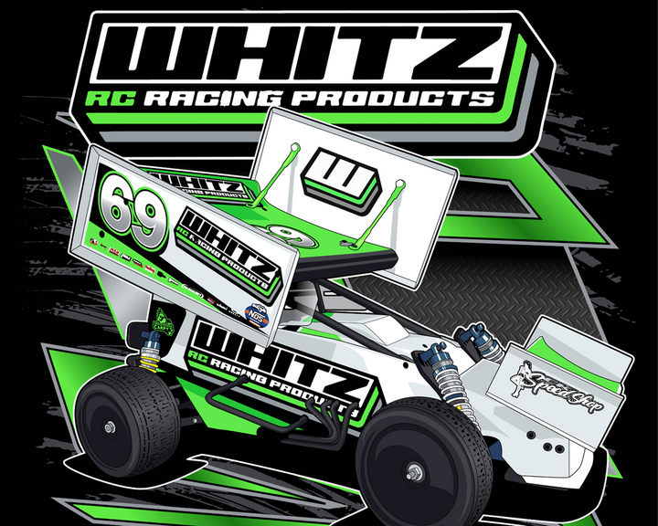 Whitz Racing #DirtOval T-Shirt (Black)