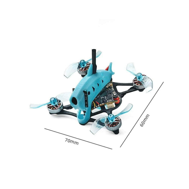 (PRE-ORDEN) HGLRC BNF Drashark 1S 1.6" Palillo de dientes analógico Micro Quad - ELRS 2.4GHz