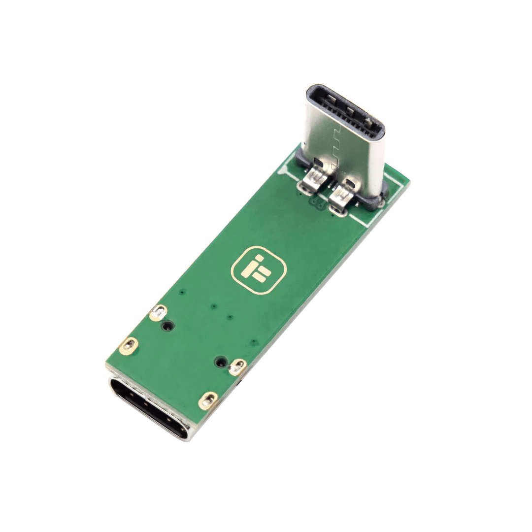 iFlight USB C 90° Adapter Connector (USB-C to USB-C L-Type) at WREKD Co.
