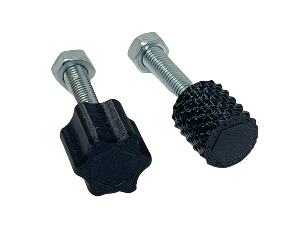 Combo de tornillo y tuerca de mariposa (para montaje ajustable con pestaña de GoPro estándar)