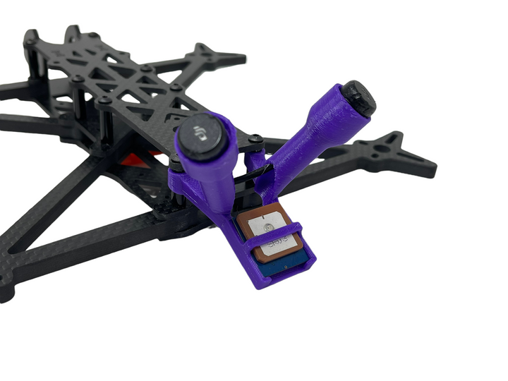 Module GPS M8Q-5883 et support d'antenne double DJI (option Immortal-T)