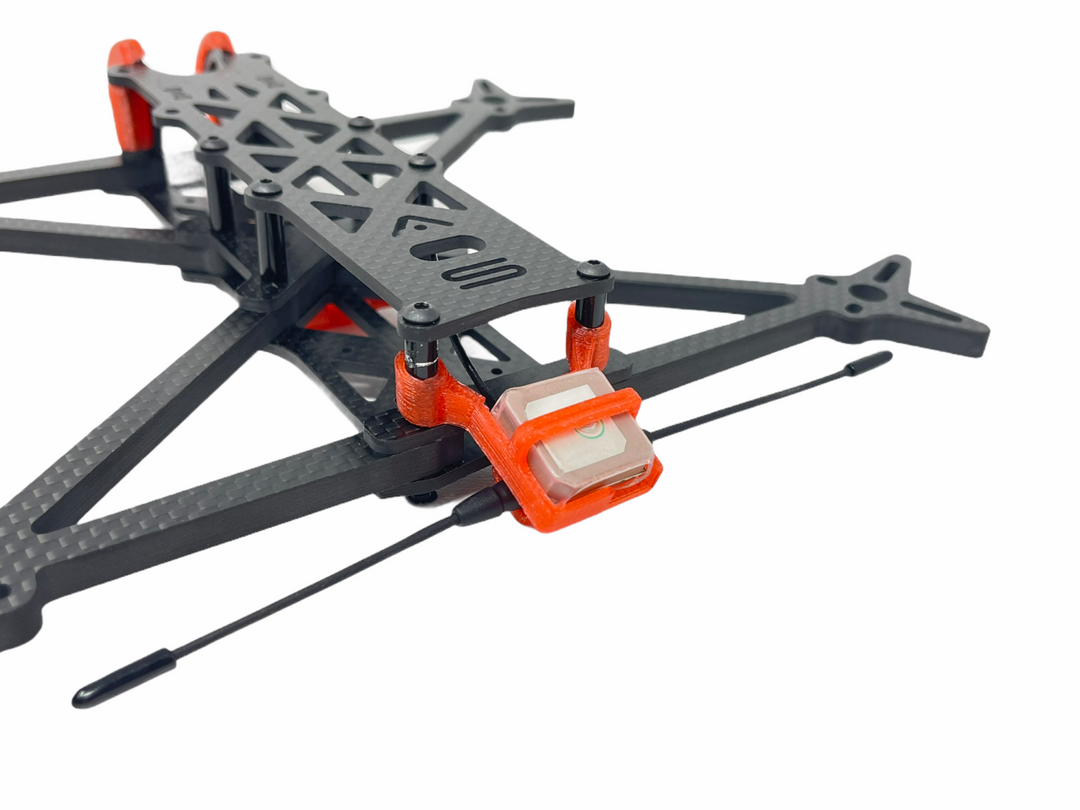 HGLRC M80 GPS Module Standoff Mount w/ Immortal-T (3D Print Only)