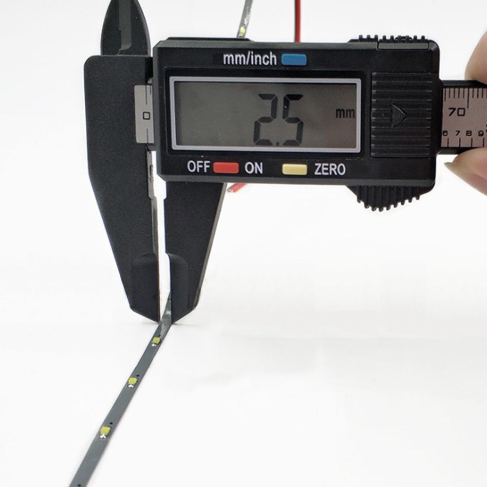 Tira de luces LED de 1 m, 2,5 mm (blanca), no impermeable, 60 luces LED, color de ensueño, CC 5 V, para dron RC Tinyhawk