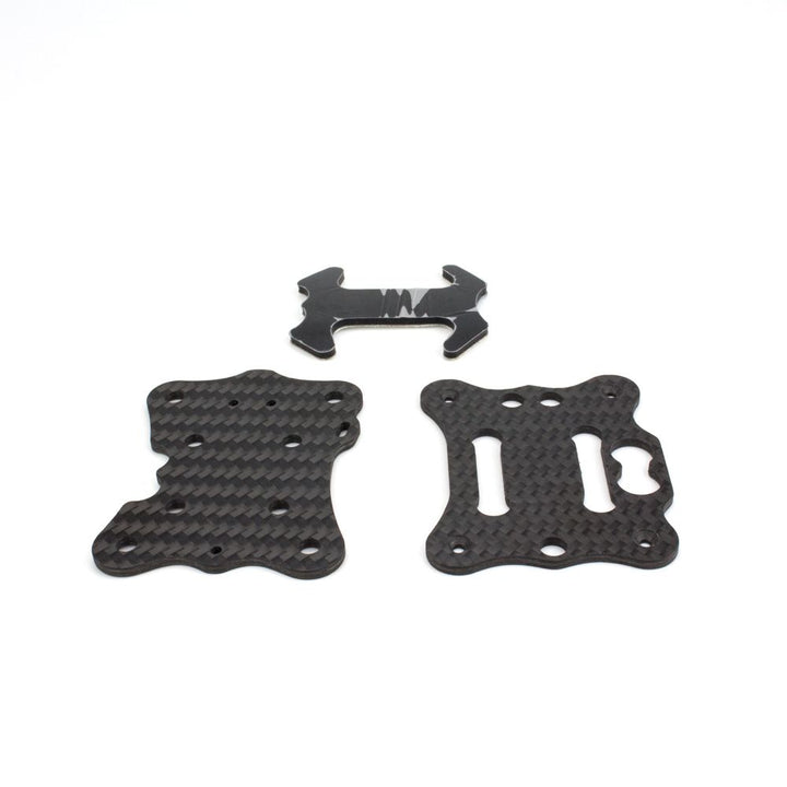 Babyhawk R 4 pulgadas Parte B: Placa intermedia + inferior + almohadilla de batería