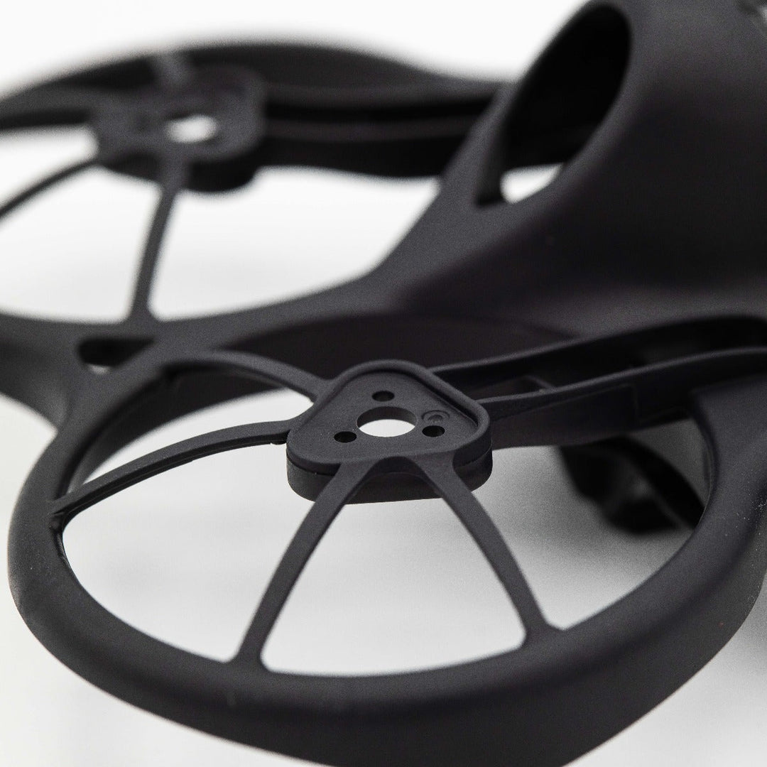 Pieza para dron de interior EMAX Tinyhawk: marco y soporte de batería, color NEGRO