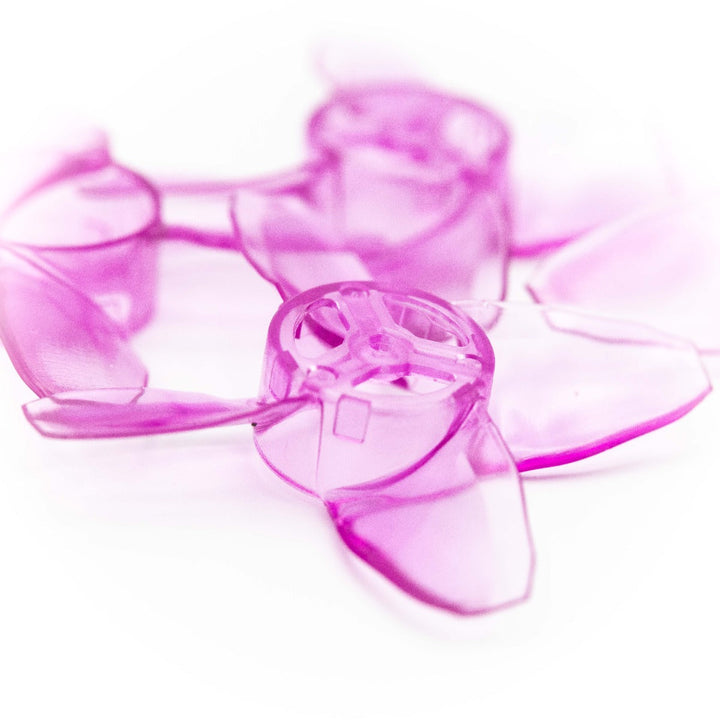 Hélices à quatre pales Emax Tinyhawk Turtlemode 1612-4 / 1,6" - Violet