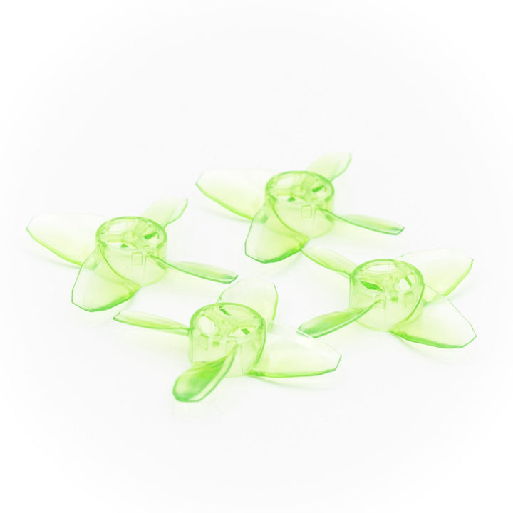 Hélices de cuatro palas Emax Tinyhawk Turtlemode 1612-4 / 1,6" - Verde
