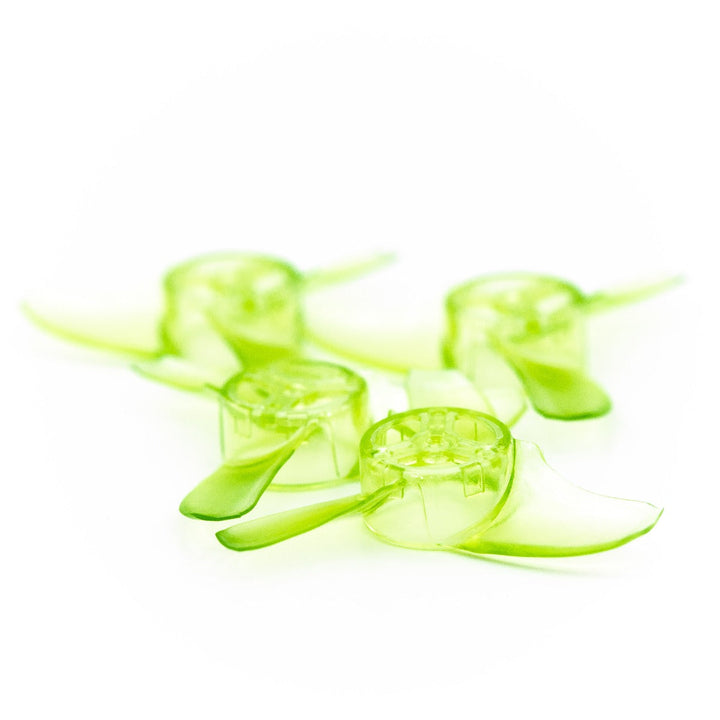 Hélices de rechange pour drone FPV à trois pales Emax Avan Tinyhawk 1609-3 / 1,6" (lot de 4) - Vert