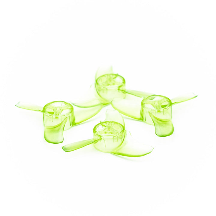 Hélices de rechange pour drone FPV à trois pales Emax Avan Tinyhawk 1609-3 / 1,6" (lot de 4) - Vert