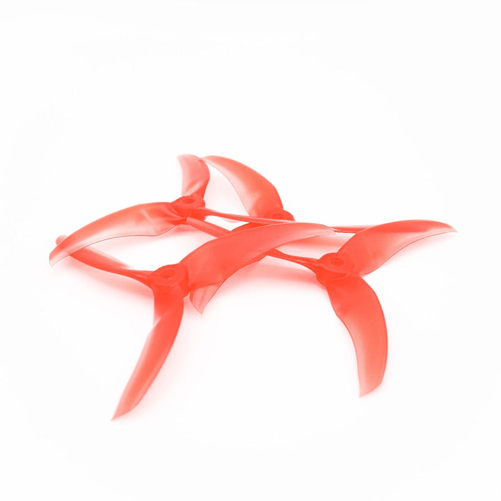 Hélices de rechange pour drone FPV à trois pales Emax Avan Scimitar 5028-3 / 5" (lot de 4) - Rouge