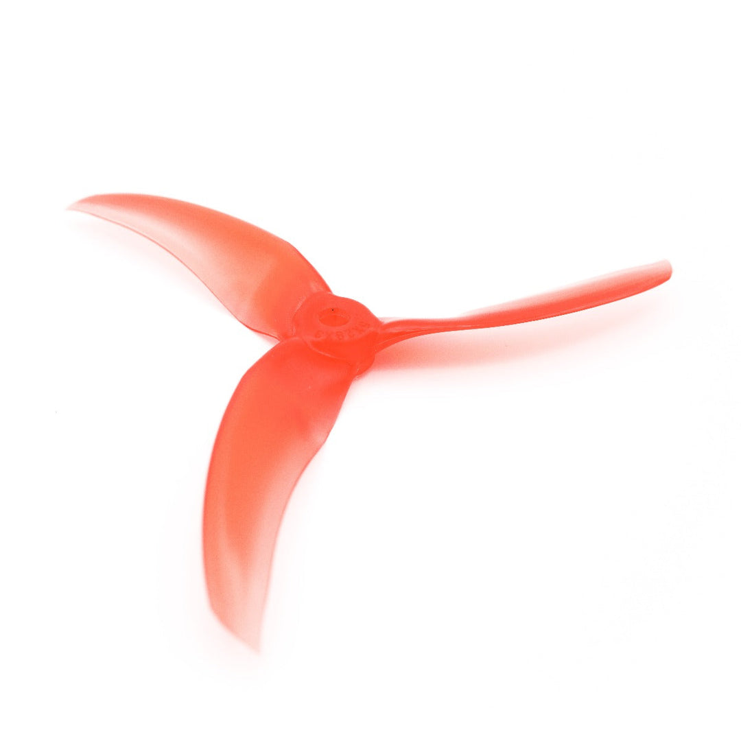 Hélices de rechange pour drone FPV à trois pales Emax Avan Scimitar 5028-3 / 5" (lot de 4) - Rouge