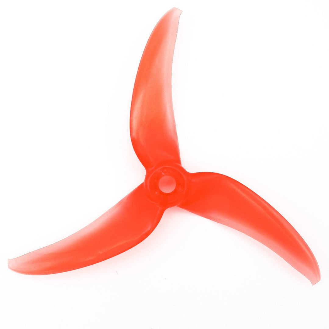 Hélices de repuesto para dron FPV de tres palas Emax Avan Scimitar 4024-3/4" (paquete de 4), color rojo