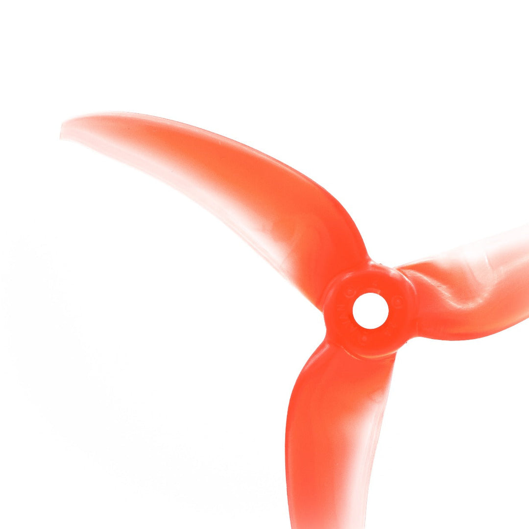 Hélices de repuesto para dron FPV de tres palas Emax Avan Scimitar 4024-3/4" (paquete de 4), color rojo